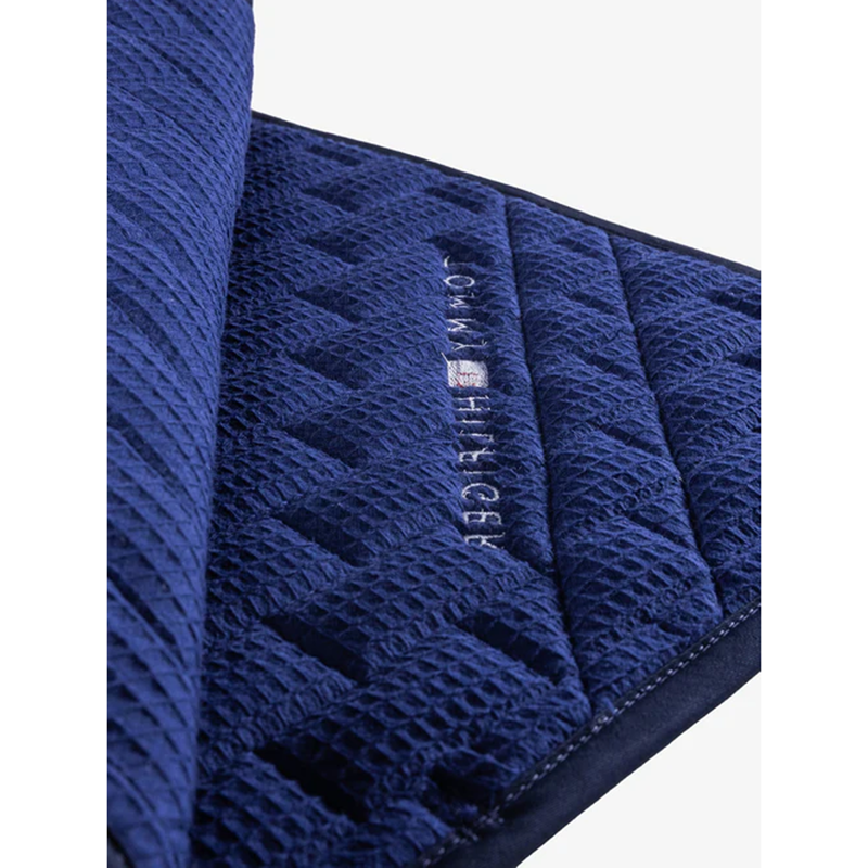 Tommy Hilfiger Global Stripe Dressage Saddlepad - Desert Sky-2